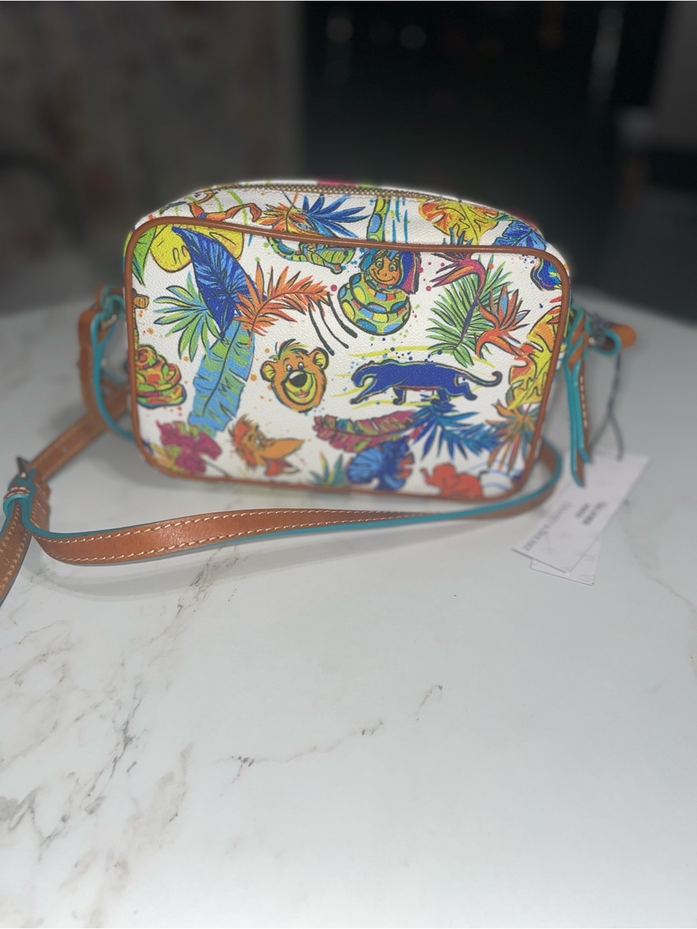 Disney Parks The Jungle Book Dooney & Bourke Crossbody Camera Bag - Picture 5 of 9